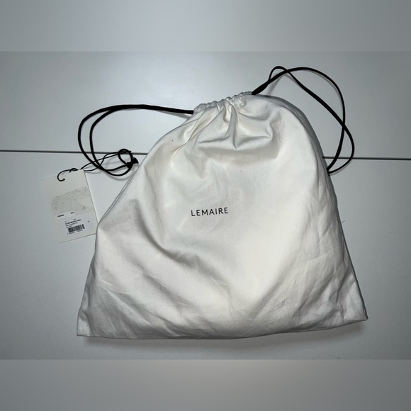 *SOLD* Lemaire Small Croissant in White Leather - Picture 7 of 7